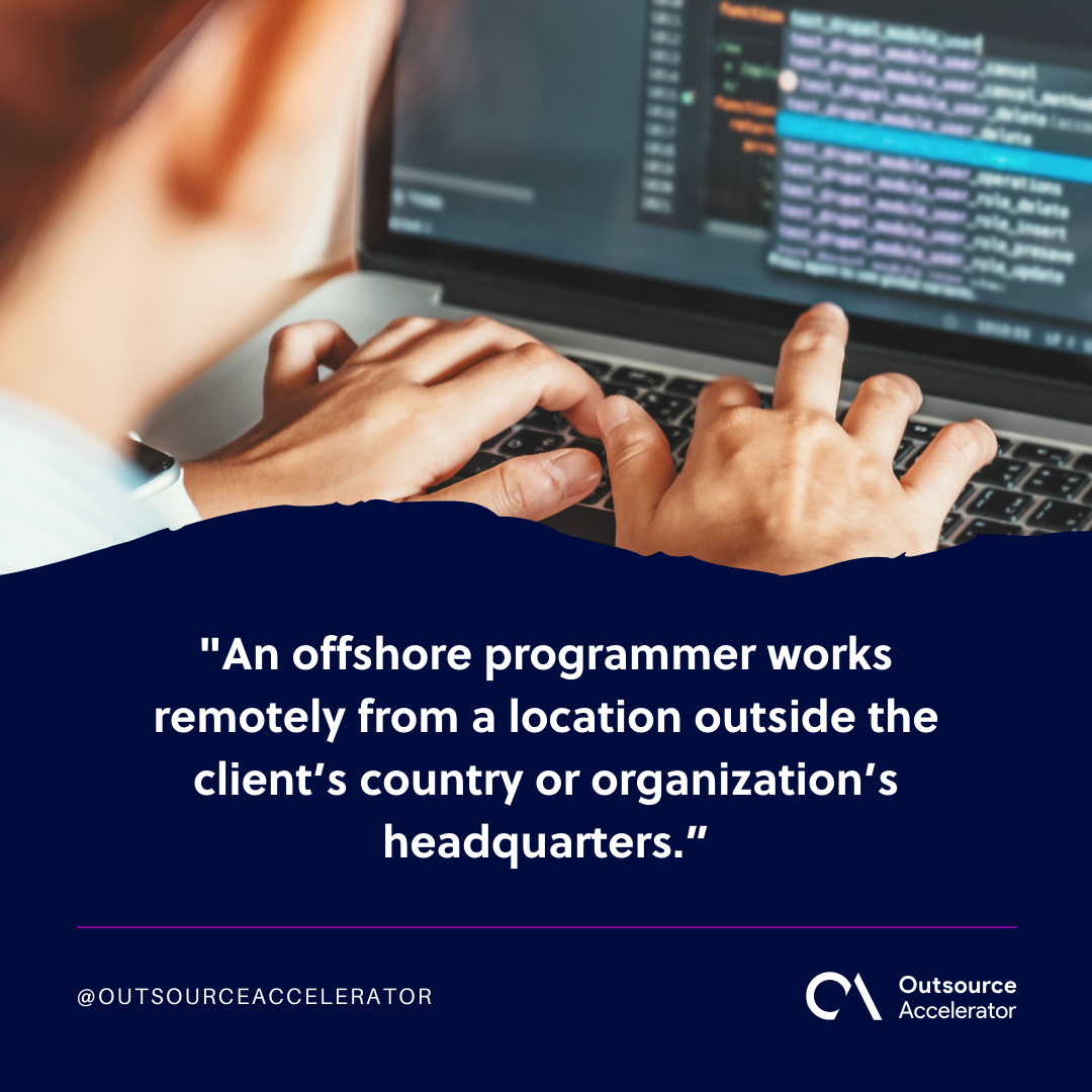 Offshore software programmers